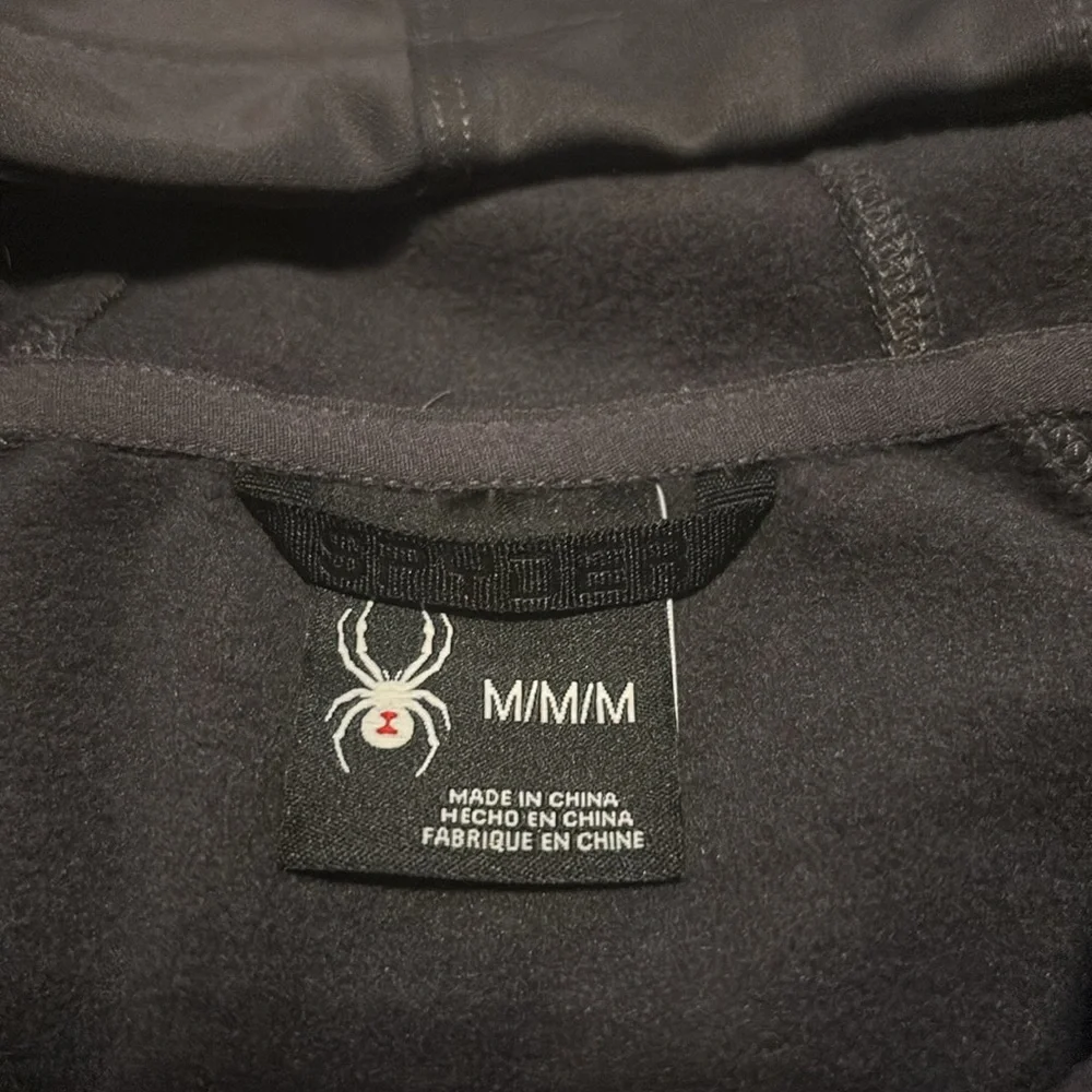 Spyder Ohio State Buckeyes Coat Jacket Charcoal Gray Medium - Picture 5 of 6